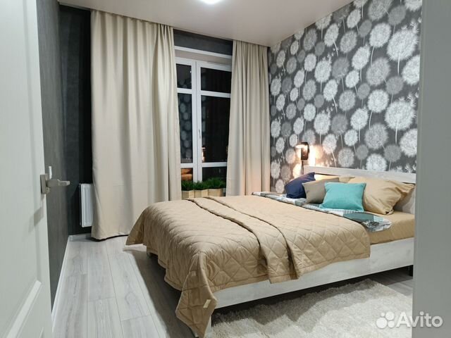 

2-к. квартира, 45 м², 2 кровати
