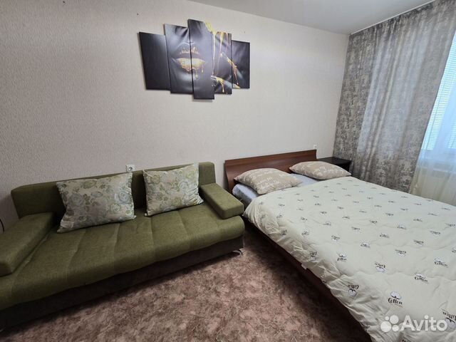 

1-к. квартира, 40 м², 3 кровати