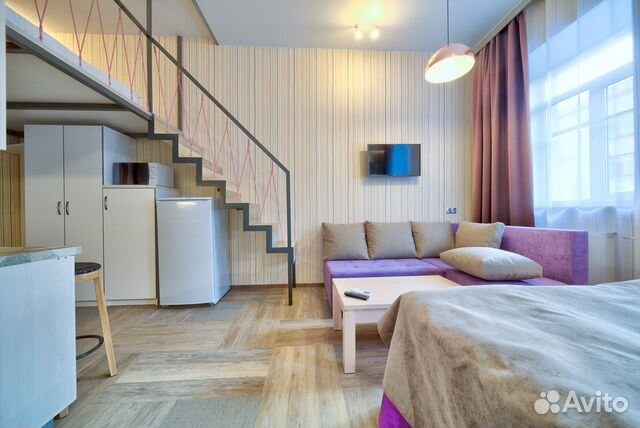 

Квартира-студия в апарт-отеле, 26 м², 1 кровать