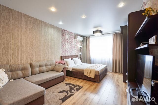 

1-к. квартира, 40 м², 2 кровати