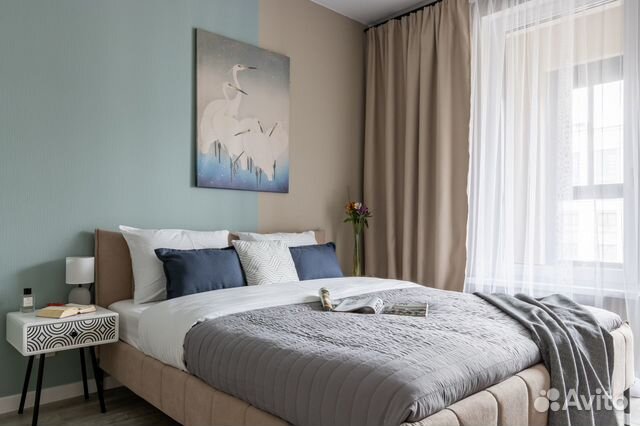 

Квартира-студия, 27 м², 2 кровати