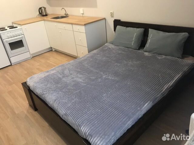 

Квартира-студия, 35 м², 2 кровати