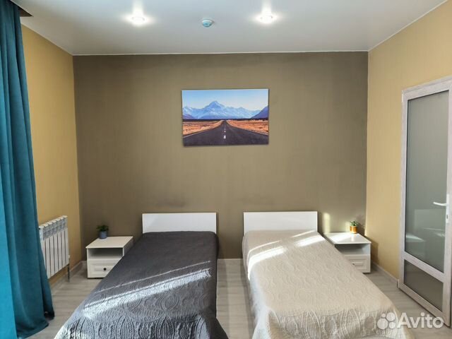 

Квартира-студия, 25 м², 2 кровати