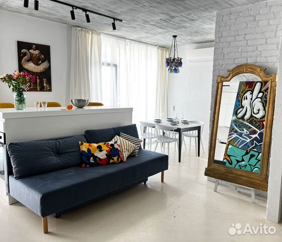 

1-к. квартира, 42 м², 2 кровати