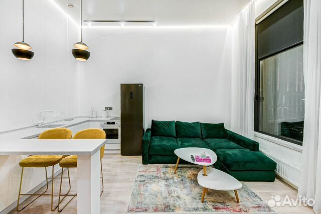 

Квартира-студия, 42 м², 1 кровать