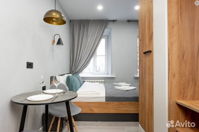 

Квартира-студия, 16 м², 1 кровать