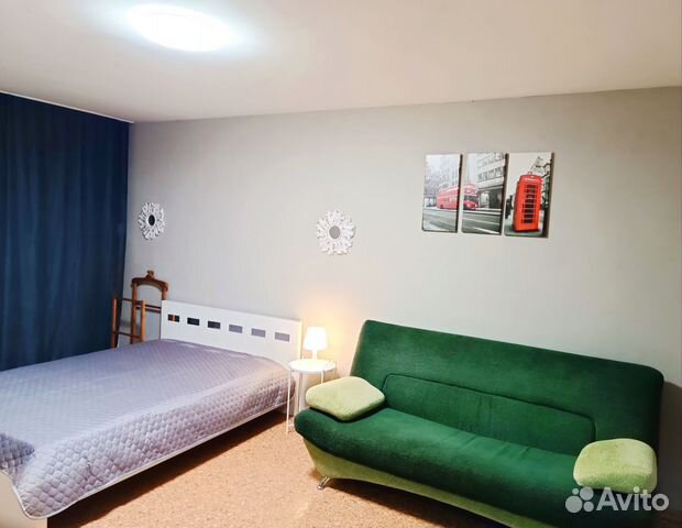 

1-к. квартира, 41 м², 3 кровати