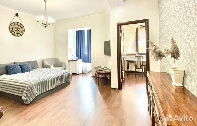 

1-к. квартира, 45 м², 2 кровати