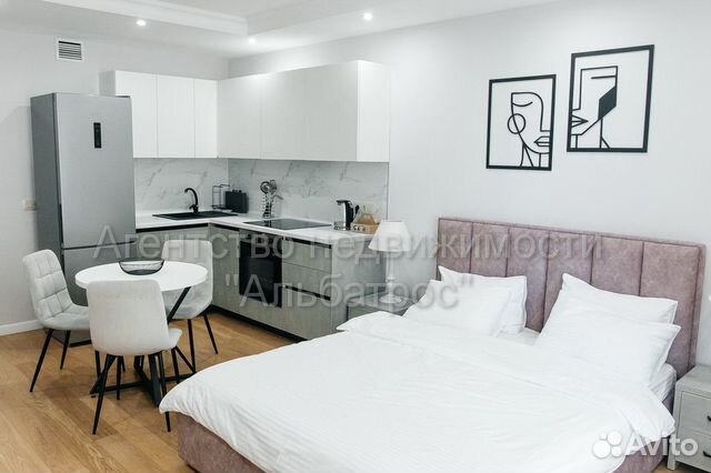 

Квартира-студия, 34,7 м², 2 кровати