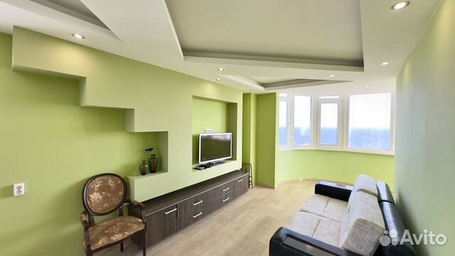 

1-к. квартира, 44 м², 1 кровать