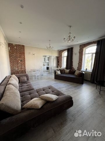 

1-к. квартира, 55 м², 2 кровати