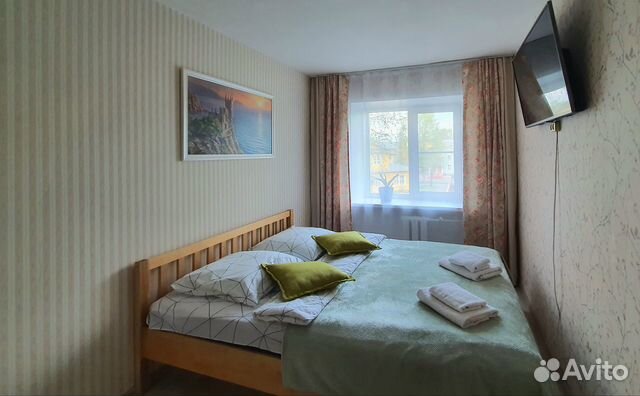 

1-к. квартира, 50 м², 2 кровати