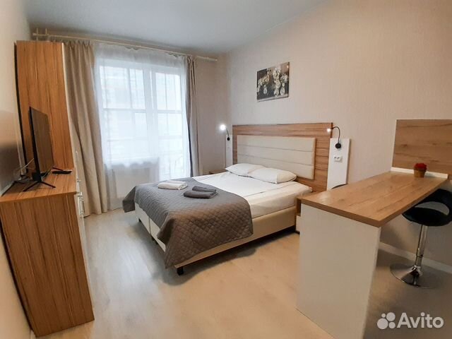 

Квартира-студия, 27 м², 1 кровать