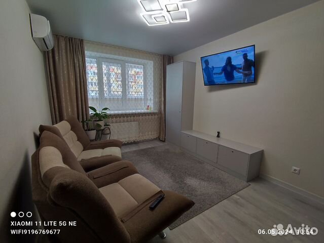

1-к. квартира, 50 м², 2 кровати