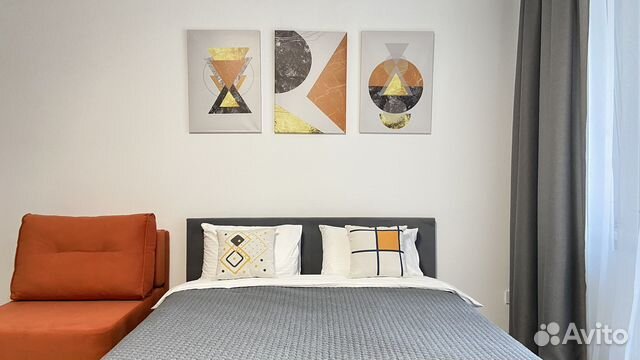 

Квартира-студия, 32 м², 2 кровати