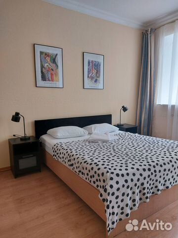 

1-к. квартира, 40 м², 2 кровати
