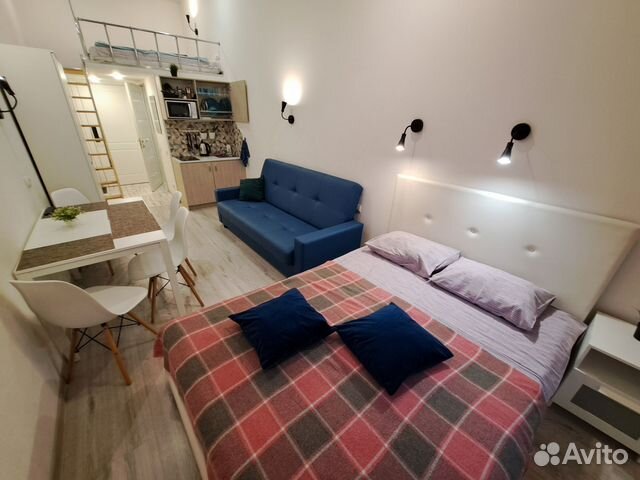

Квартира-студия, 21 м², 3 кровати