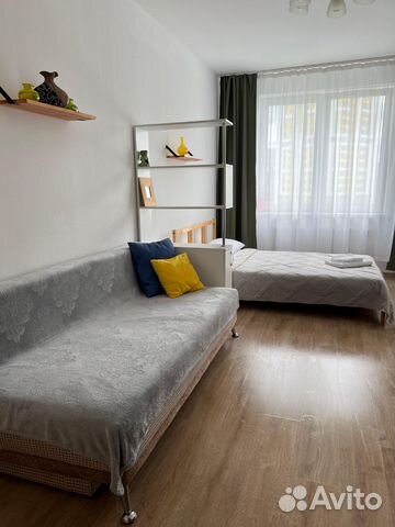 

1-к. квартира, 42 м², 2 кровати