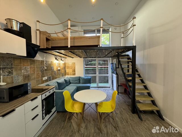 

Квартира-студия, 34 м², 2 кровати