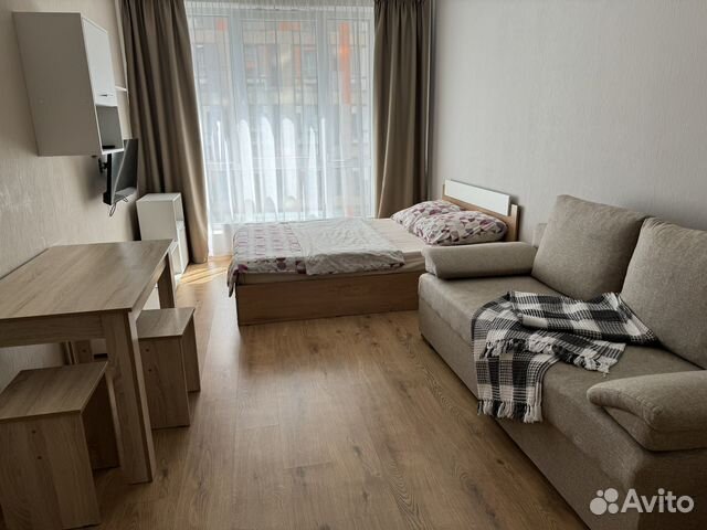 

Квартира-студия, 19 м², 2 кровати