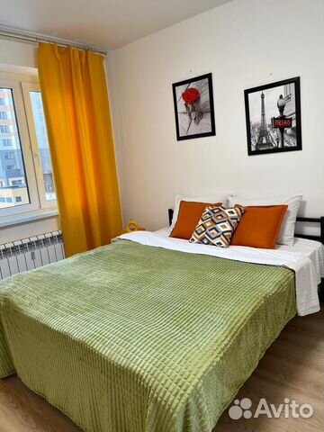 

1-к. квартира, 40 м², 2 кровати