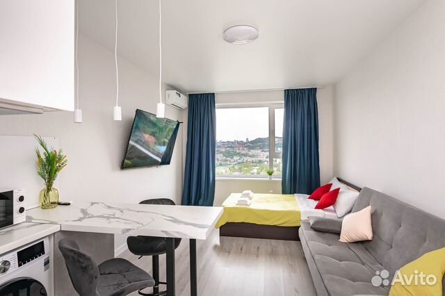 

Квартира-студия, 25 м², 2 кровати