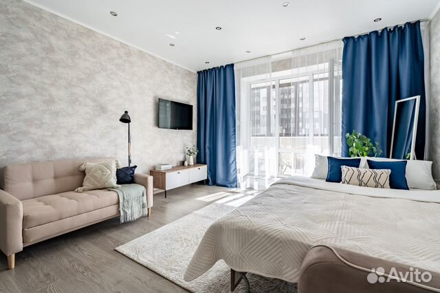 

Квартира-студия, 31 м², 2 кровати