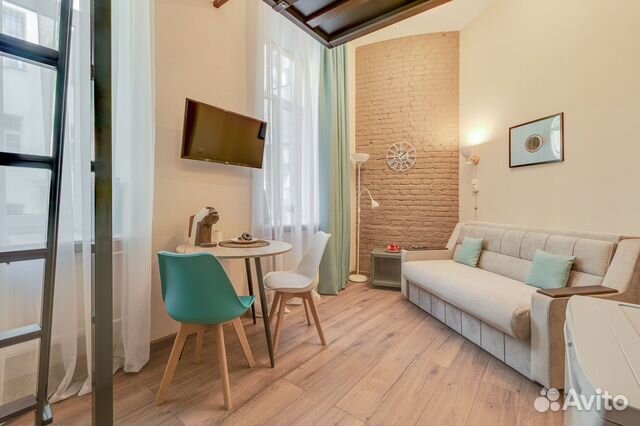 

Квартира-студия в апарт-отеле, 13 м², 12 кроватей