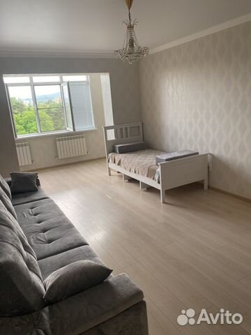 

1-к. квартира, 52 м², 2 кровати