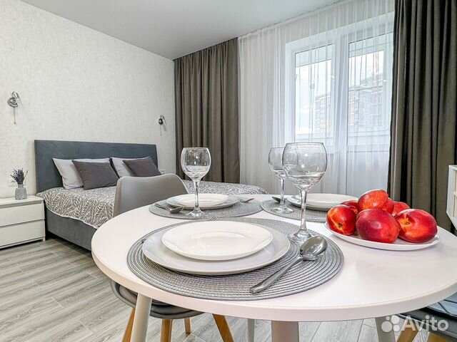 

Квартира-студия, 26,8 м², 2 кровати