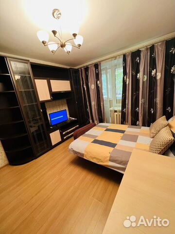 

1-к. квартира, 38 м², 1 кровать