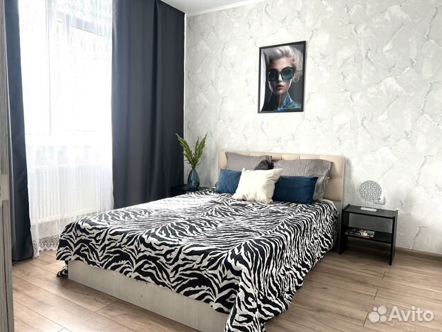 

1-к. квартира, 39 м², 2 кровати