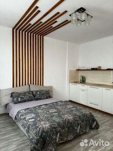 

Квартира-студия, 38 м², 1 кровать