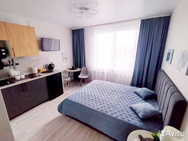 

Квартира-студия, 18 м², 1 кровать