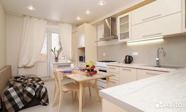 

1-к. квартира, 46 м², 4 кровати