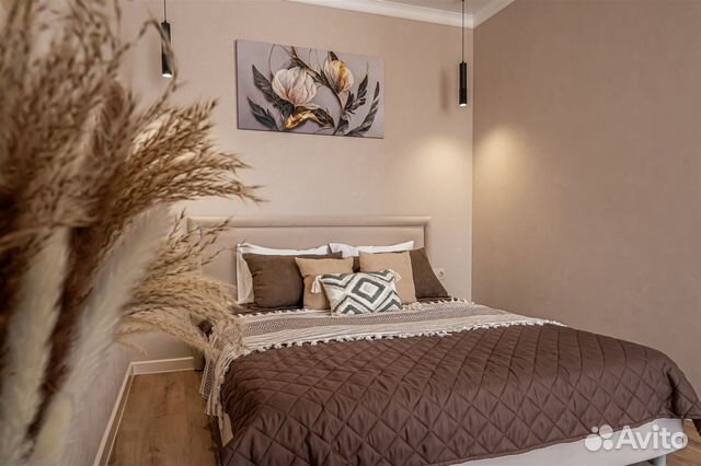 

1-к. квартира, 38 м², 2 кровати