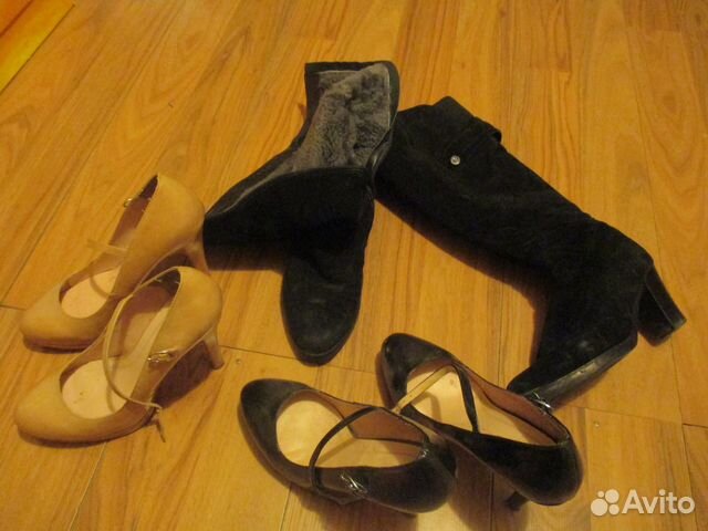 Зимние сапоги и летние туфли Zara