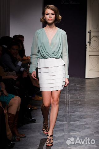 Платье Lublu Kira Plastinina чёрное шёлк Платье Lublu Kira Plastinina чёрное шёлк