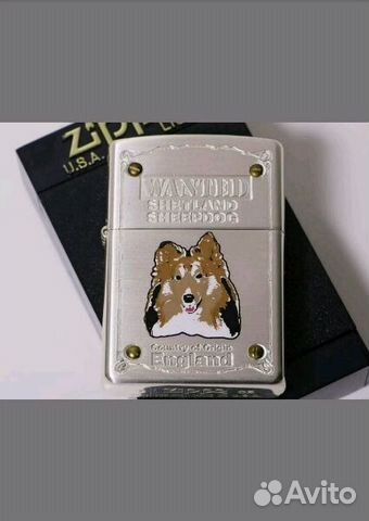 Zippo Wanted Shetland Sheepdog limited edition