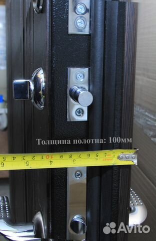 Входные металлические двери 3 контура, 100мм Входные металлические двери 3 контура, 100мм