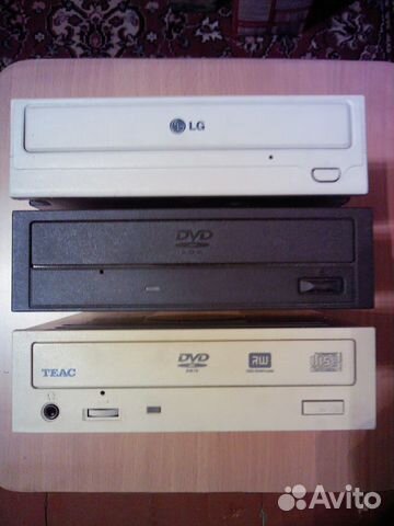 DVD-ROM и CD-ROM приводы