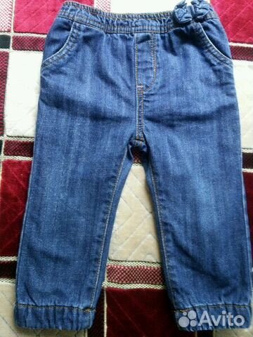 Джинсы утепленные Mothercare,86р Джинсы утепленные Mothercare,86р