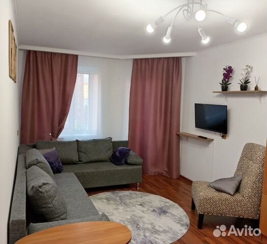 

1-к. квартира, 38 м², 3 кровати