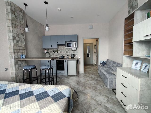 

Квартира-студия, 28 м², 1 кровать