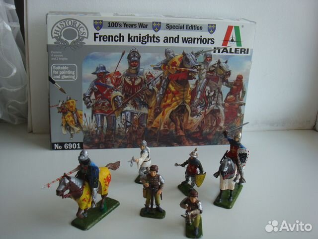 Солдатики French Knights (Italeri)