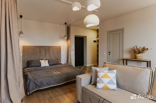 

Квартира-студия, 42 м², 2 кровати