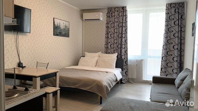 

Квартира-студия, 35,8 м², 2 кровати