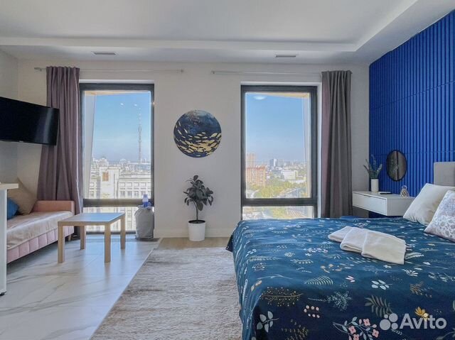

Квартира-студия, 30 м², 2 кровати