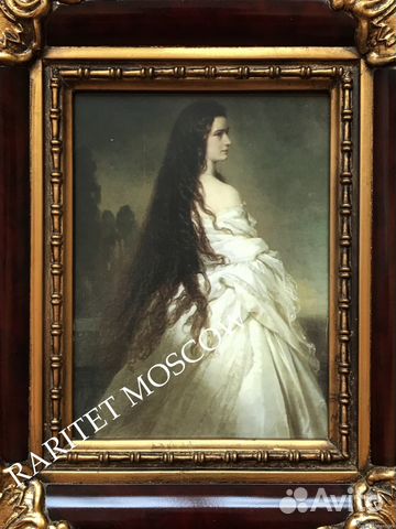 Картина фарфоровый пласт Елизавета Баварская 9 Картина фарфоровый пласт Елизавета Баварская 9