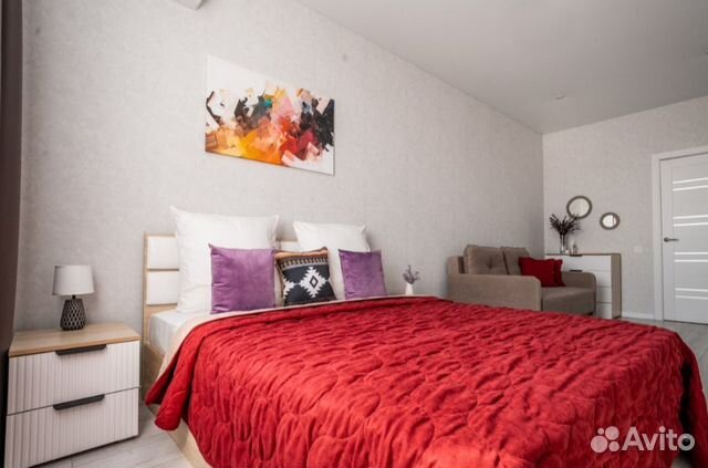 

1-к. квартира, 40 м², 2 кровати